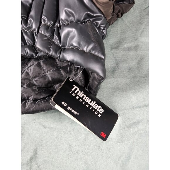 Pet Life 1BKXS  Black Metallic Fashion Pet Parka Coat X-Small - Measure In Photo - Picture 2 of 9